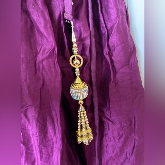 Purple Lehenga bottom - Picture 3 of 3